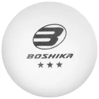 Мяч для настольного тенниса BOSHIKA Premier 3***, ABS, цвет белый