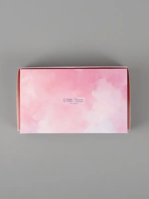 Коробка подарочная с окном &laquo;Для тебя&raquo;, 20&times;12&times;4 см, самосборная