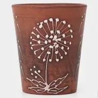 Стакан &laquo;Одуванчик&raquo;, 400 мл, красная глина