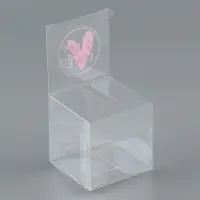 Коробка подарочная пластиковая, упаковка, With love, 5 х 5 х 5 см