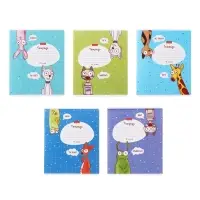 Тетрадь 18 листов в клетку "Забавные животные", обложка мелованный картон, МИКС Тетрадь 18 листов в клетку "Забавные животные", обложка мелованный картон, МИКС