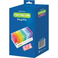 Таблетница ПИЛЮЛЯ на месяц Радуга 109060253