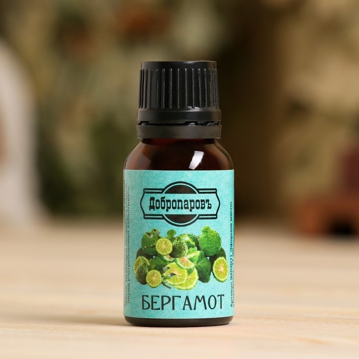 Эфирное масло  Эфирное масло "Бергамот" флакон-капельница 17 мл "Добропаровъ"