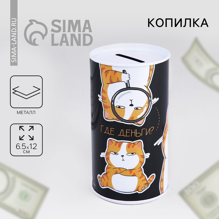 Копилка «Для твоих копеек», 12 х 6,5 см Копилка «Для твоих копеек», 12 х 6,5 см