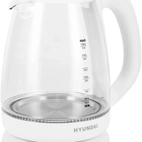 Чайник HYK-G2001 1.8л. 2200Вт белый