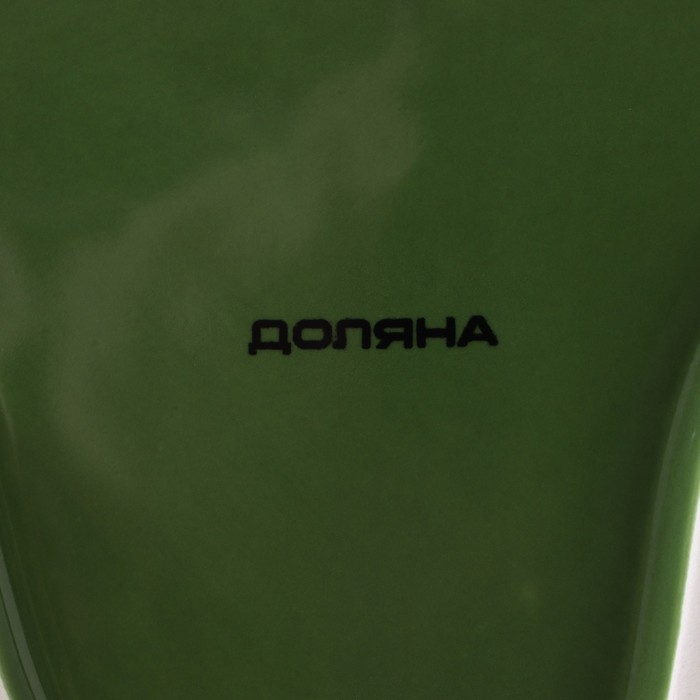 Блюдо сервировочное Доляна «Лист», 20,2×2,2 см, цвет зелёный Блюдо сервировочное Доляна «Лист», 20,2×2,2 см, цвет зелёный