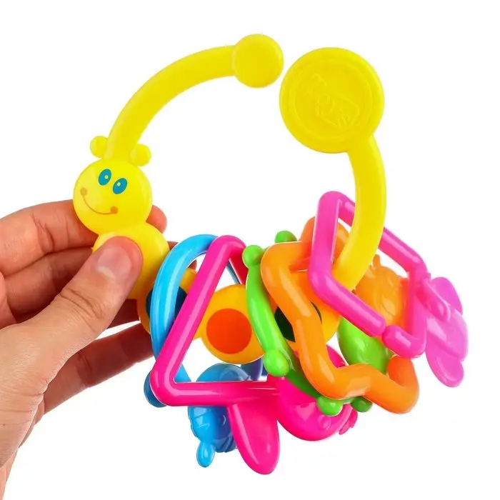 Погремушка «Гусеница - цепочка», Крошка Я