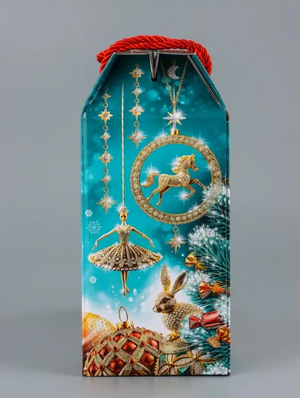 Коробка подарочная складная Коробка подарочная складная "МалаХит" 23 х 10 х 22 см