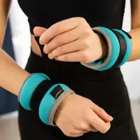 Утяжелители неопреновые ONLYTOP, 2 шт. &times; 0.5 кг, цвет мятный