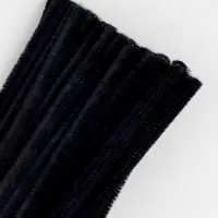 Синельная проволока, набор 50 шт., чёрная, 30 см