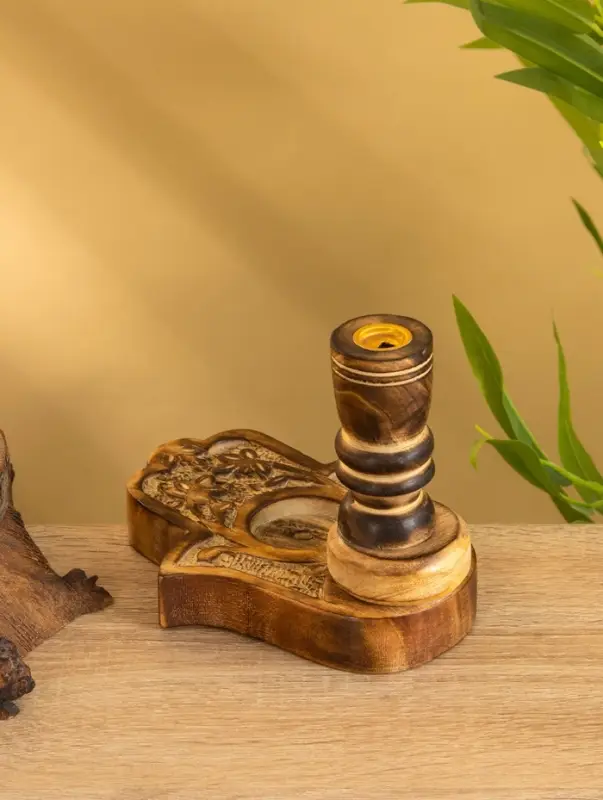 Подставка под благовония  Подставка под благовония "Рука Фатимы" дерево 15 см