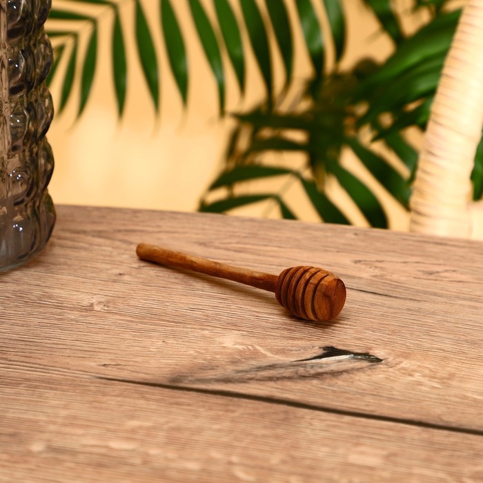 Ложка для мёда 12 см, тиковое дерево Ложка для мёда 12 см, тиковое дерево