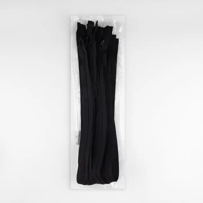 Молния «Спираль», №5, разъёмная, замок автомат, 80 см, чёрная Молния «Спираль», №5, разъёмная, замок автомат, 80 см, чёрная