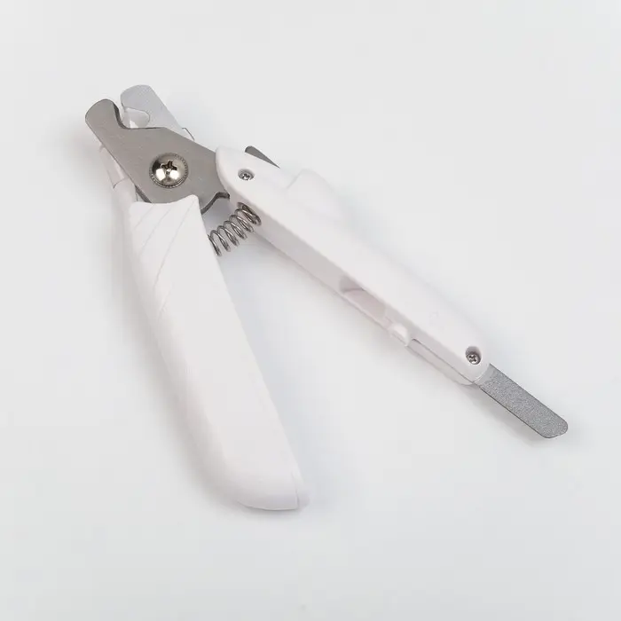 Умный когтерез для животных, с пилкой, LED фонарём и контейнером для когтей, на батарейках Умный когтерез для животных, с пилкой, LED фонарём и контейнером для когтей, на батарейках