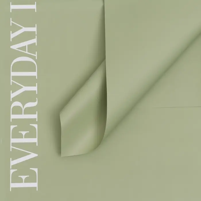 Плёнка в листах для цветов и декора, зеленый, 58×58 см Плёнка в листах для цветов и декора, зеленый, 58×58 см