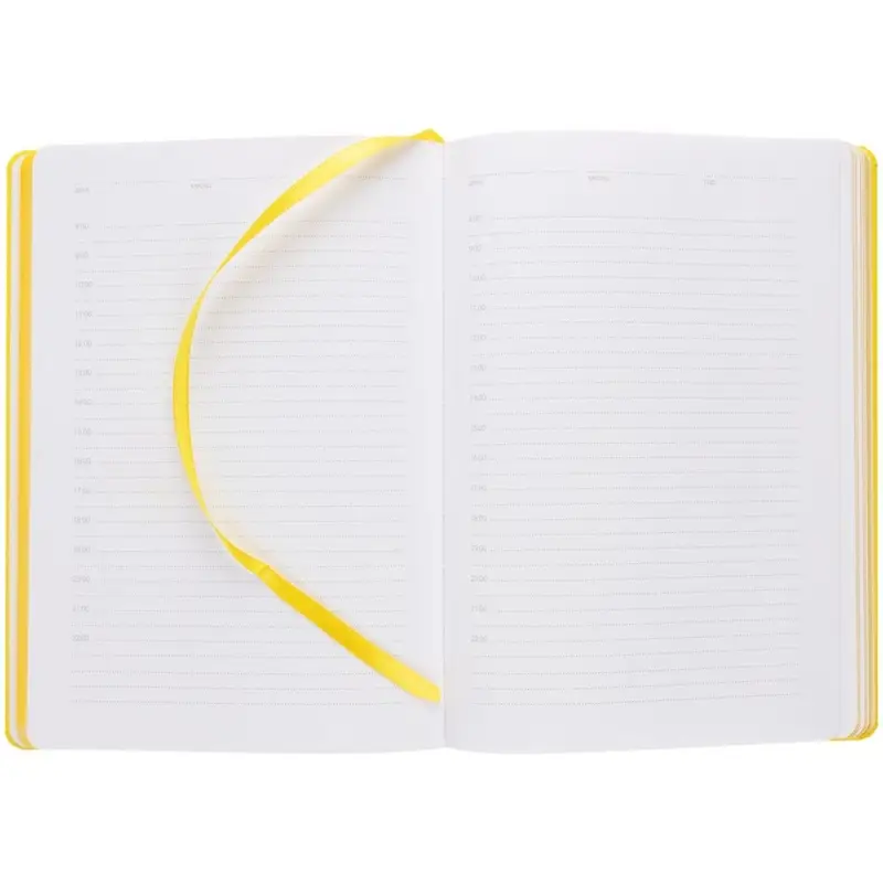 Ежедневник New Factor, недатированный, желтый Ежедневник New Factor, недатированный, желтый