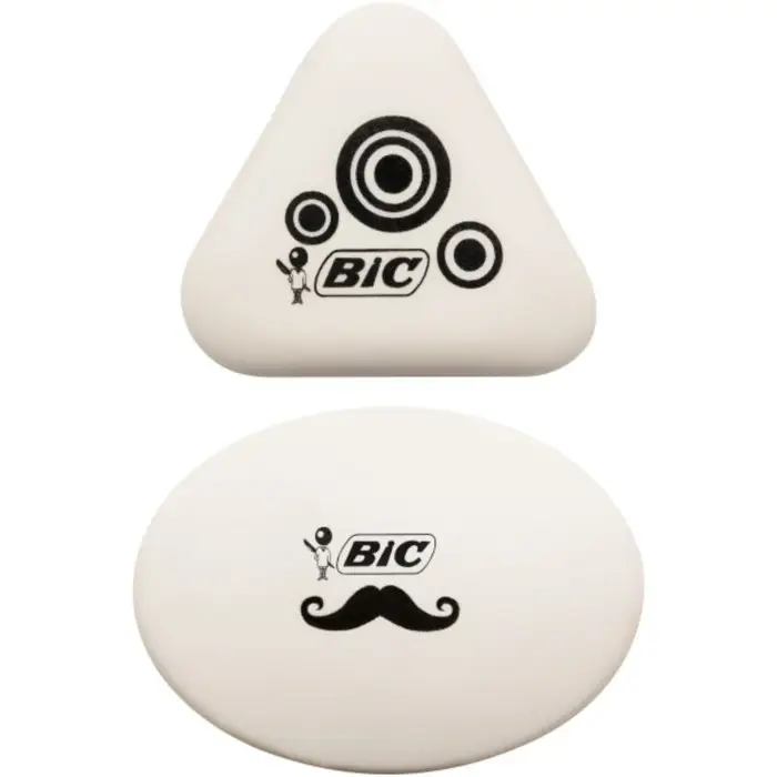 Набор ластиков 3 штуки BIC Mini Fun, блистер