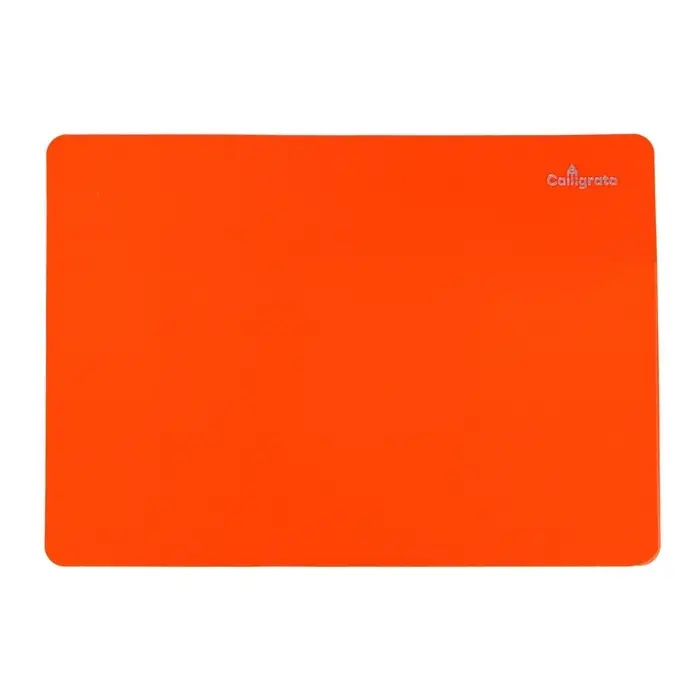 Доска для лепки пластиковая А4 Calligrata &laquo;Яркое творчество&raquo;, неон апельсиновый