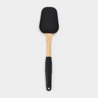 Лопатка Доляна «Макота», 26,5×6,5 см, цвет бежевый/черный Лопатка Доляна «Макота», 26,5×6,5 см, цвет бежевый/черный