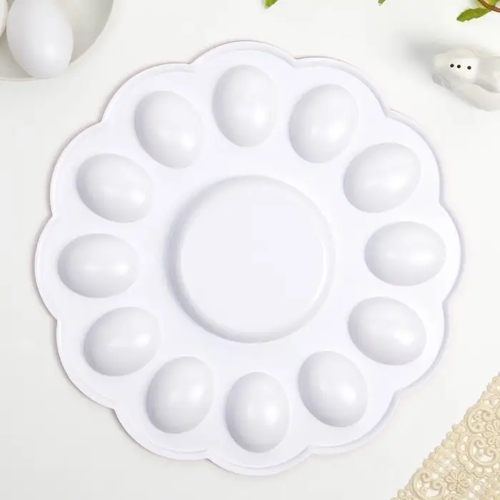 Пасхальная подставка «Со Светлой Пасхой», бабочка, на 12 яиц и кулич Пасхальная подставка «Со Светлой Пасхой», бабочка, на 12 яиц и кулич