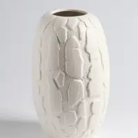 Ваза «Нуева», 22×12 см, керамика, белая Ваза «Нуева», 22×12 см, керамика, белая