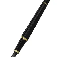 Ручка подарочная Calligrata. VIP, перьевая, в футляре кожзам, корпус чёрный