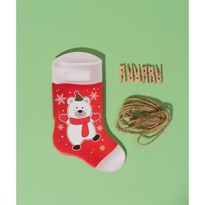 Гирлянда с прищепками "Новогодняя", дл. 150 см