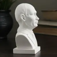 Фигурка &laquo;Бюст Путина&raquo;, белый, 11.5 см