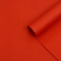 Бумага упаковочная крафт, красная, 0.68&times;10 &plusmn;5% м, 70 г/м&sup2;