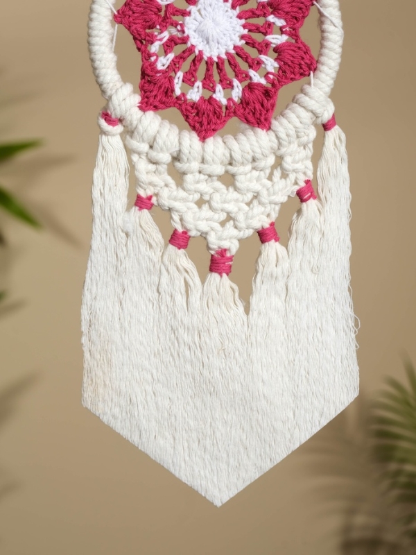 Ловец снов Ловец снов "Красный цветок" 12х33 см.