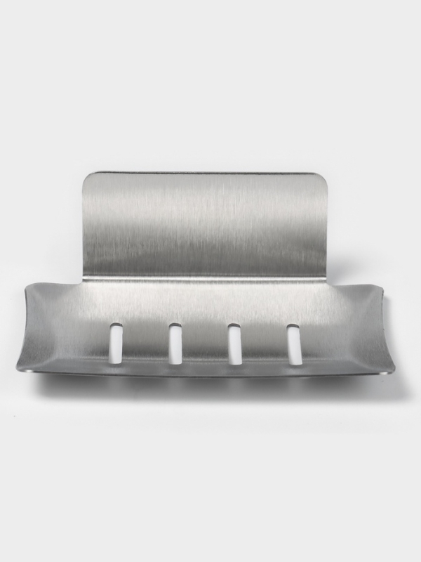 Мыльница настенная, цвет хром