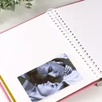 Фотоальбом 10 магнитных листов "Нежные розы" 23X28см, пер-т внутр.спираль