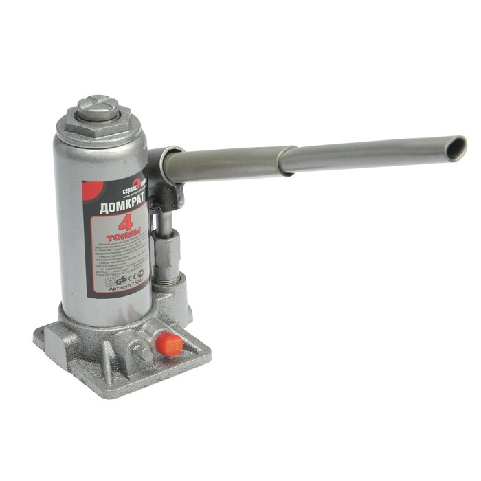 Домкрат  Домкрат "Сервис ключ" 75044, гидравлический, 4 т, 180-350 мм, кейс