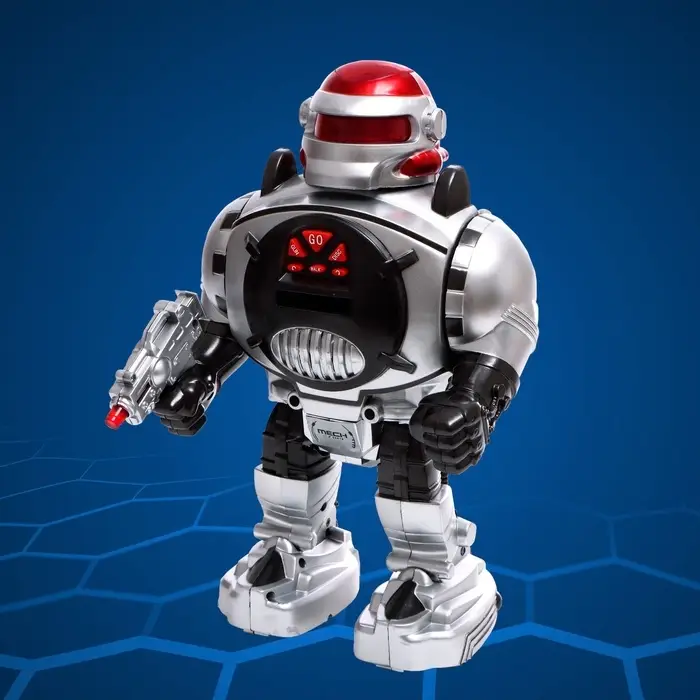 Робот радиоуправляемый &laquo;Космический боец&raquo;, световые и звуковые эффекты, стреляет дисками, МИКС