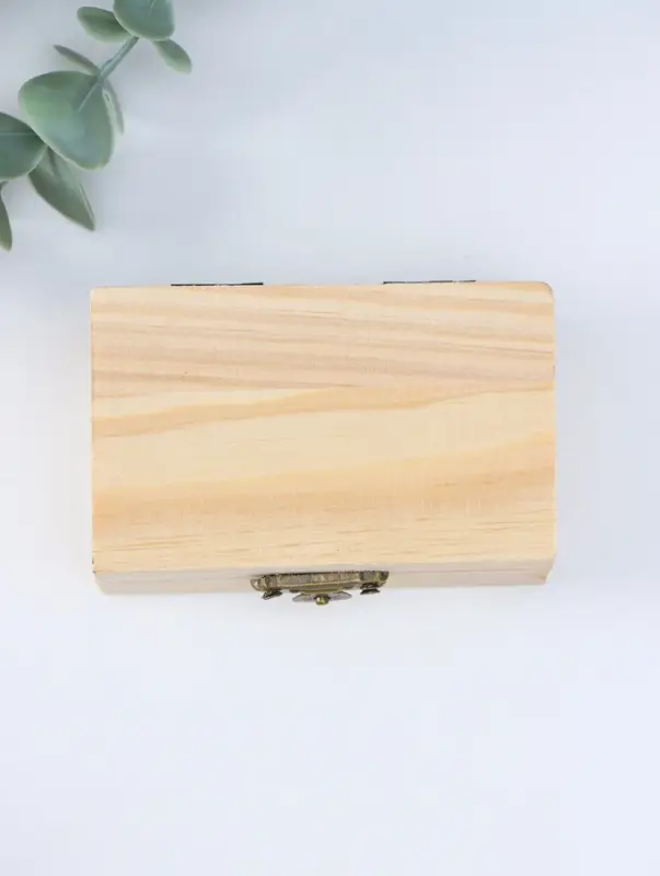 Шкатулка для росписи дерево прямоугольник &laquo;Орех&raquo;, для творчества, декора, 9&times;5&times;6 см