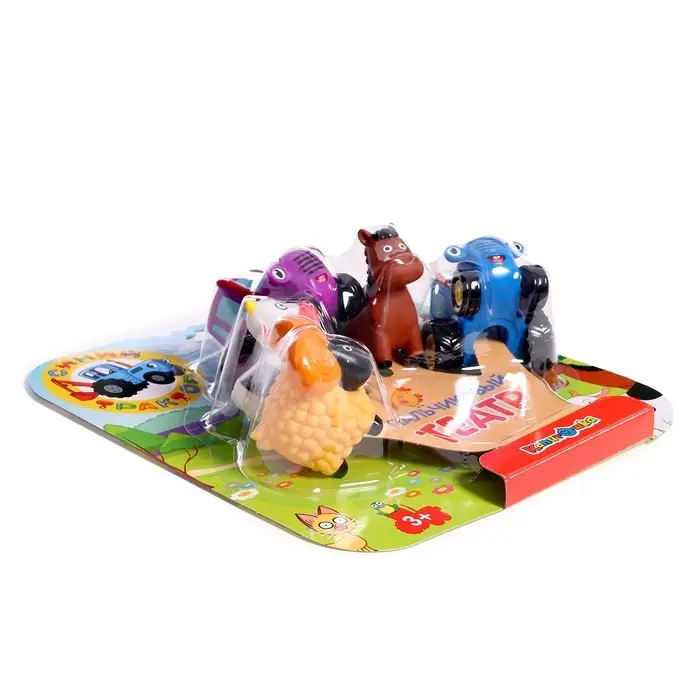 Игрушка для ванны &laquo;Пальчиковый театр. Синий трактор&raquo;