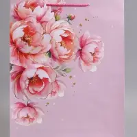 Пакет подарочный "Любовь", ламинированный, 33 х 42,5 х 10 см