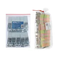 Хомут силовой ZEIN engr, диаметр 80-85 мм, ширина 24 мм, оцинкованный