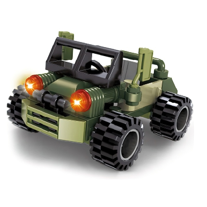 Конструктор Армия «Штурмовой джип», 36 деталей, в пакете Конструктор Армия «Штурмовой джип», 36 деталей, в пакете