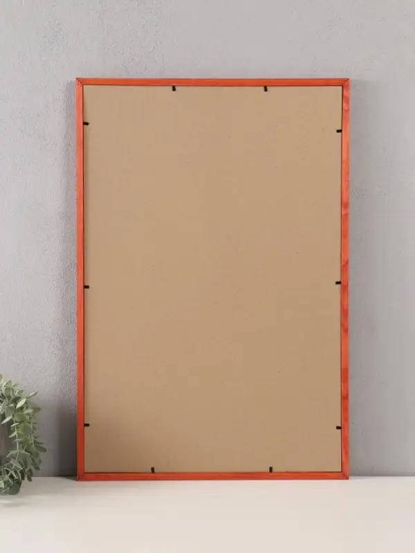 Фоторамка дерево 40х60 см, махагон №1 (пластиковый экран) Фоторамка дерево 40х60 см, махагон №1 (пластиковый экран)