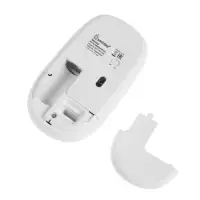 Комплект клавиатура и мышь Smartbuy 105AG, беспроводной, USB, от батареек AA/ААА, белый