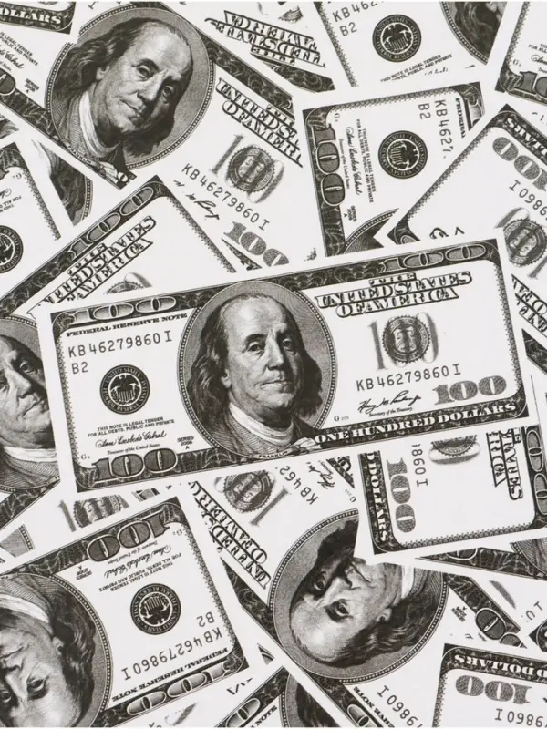 Бумага упаковочная глянцевая &laquo;Богатство&raquo;, 50 &times; 70 см