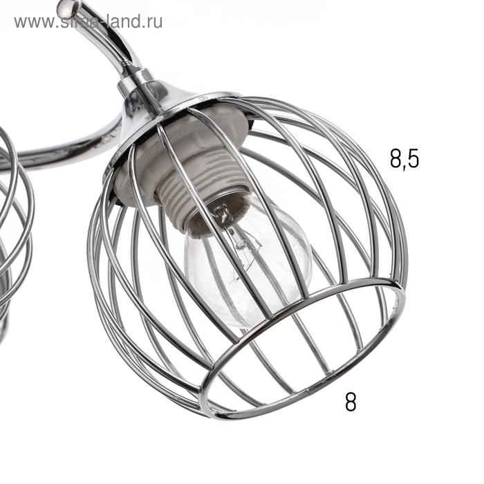 Люстра 73172/6 E27 40Вт хром 60х60х26 см BayerLux