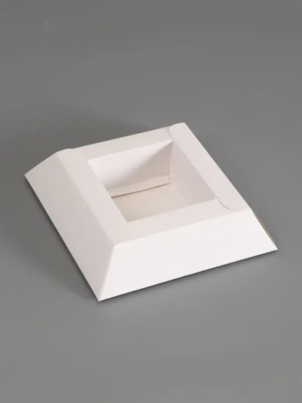 Коробка-пирамида на 5 ярусов для кейтеринга, закусок и фуршета 30 х 30 х 35 см