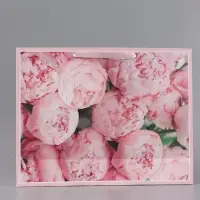Пакет подарочный ламинированный, упаковка, For you, L 40&times;31&times;11.5 см