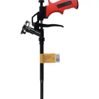 Пистолет для монтажной пены ТУНДРА, металлический корпус с тефлоновым покрытием