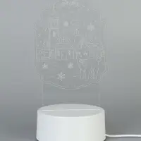 Светильник из акрила &laquo;Сказки в Новом году&raquo;, 11.8&times;22 см