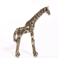 Фигурка декоративная &laquo;Африканский жираф&raquo;, металл, 4&times;1.6&times;5.5 см