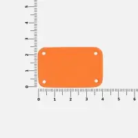 Лейбл Eta Soft Touch, S, оранжевый