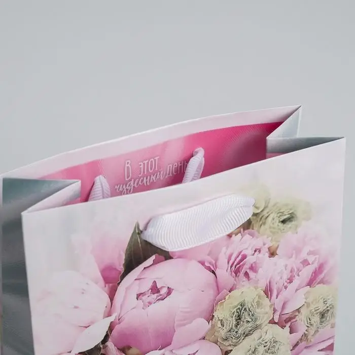 Пакет подарочный ламинированный, упаковка, «Радости!», S 12 х 15 х 5.5 Пакет подарочный ламинированный, упаковка, «Радости!», S 12 х 15 х 5.5